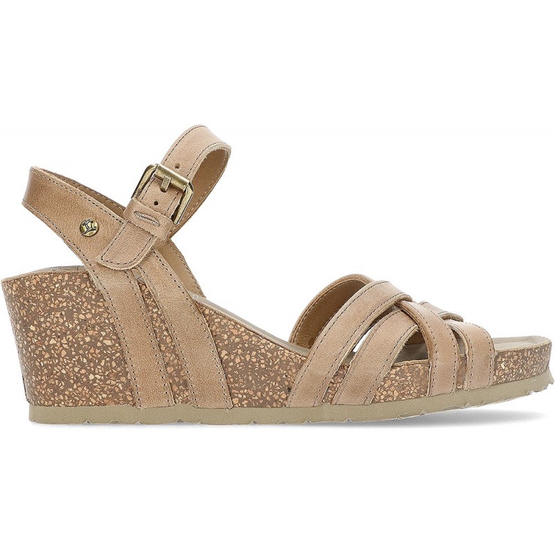 PANAMA JACK VERABASICS SANDALEN TAUPE