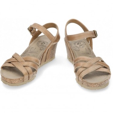 PANAMA JACK VERABASICS SANDALEN TAUPE