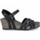 PANAMA JACK VERABASICS SANDALEN BLACK
