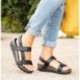 PANAMA JACK SELMA SANDALEN BLACK