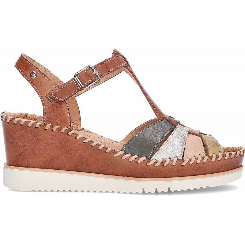 Pikolinos W3Z-1836C1 Aguadulce Damensandalen BRANDY