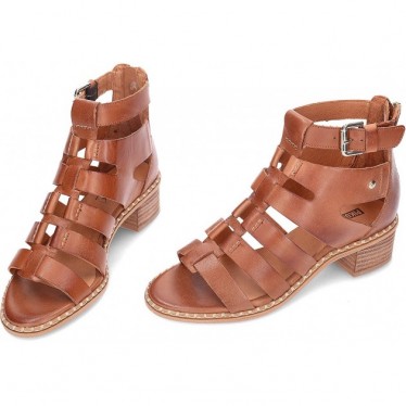 PIKOLINOS Blanes W3H-1823 Römersandalen mit Absatz BRANDY