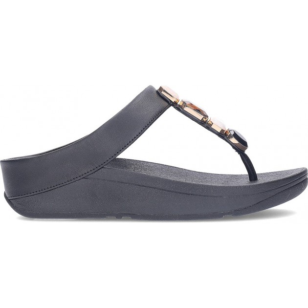FITFLOP Fino Multi-Stone IU9 Damen Sandalen ALL_BLACK FITFLOP Fino Multi-Stone IU9 Damen Sandalen ALL_BLACK