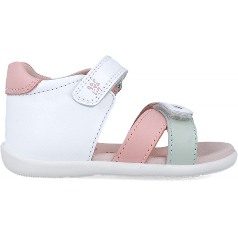 Garvalin 252304 Basic Hearts Sandalen für Mädchen BLANCO_CIPRIA_B817