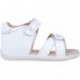 Garvalin 252304 Basic Hearts Sandalen für Mädchen BLANCO_C050