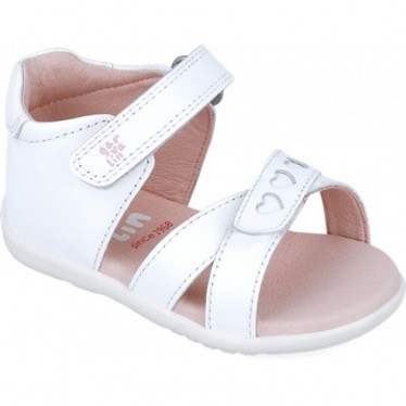Garvalin 252304 Basic Hearts Sandalen für Mädchen BLANCO_C050