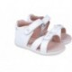 Garvalin 252304 Basic Hearts Sandalen für Mädchen BLANCO_C050