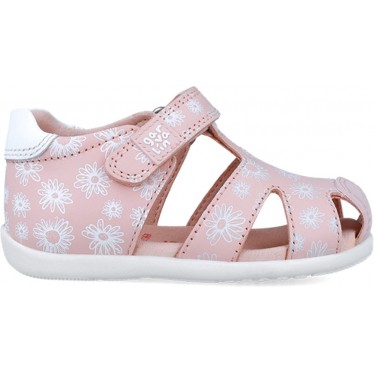 Garvalin 252305 Basic Sandalen mit Blumenmuster für Mädchen ROSA_A032