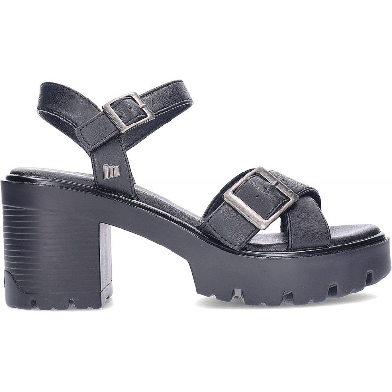 MTNG Saba 59863 Sandale mit Absatz BLACK