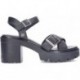MTNG Saba 59863 Sandale mit Absatz BLACK