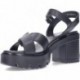 MTNG Saba 59863 Sandale mit Absatz BLACK