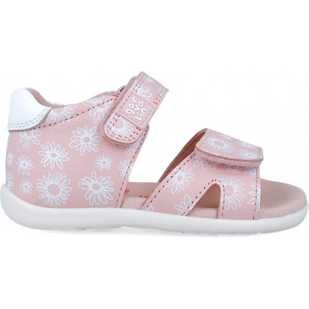 Garvalin 252306 Sandalen mit Blumenmuster für Mädchen ROSA_A032 Garvalin 252306 Sandalen mit Blumenmuster für Mädchen ROSA_A032