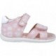Garvalin 252306 Sandalen mit Blumenmuster für Mädchen ROSA_A032