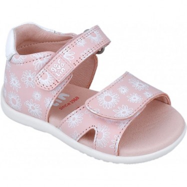 Garvalin 252306 Sandalen mit Blumenmuster für Mädchen ROSA_A032
