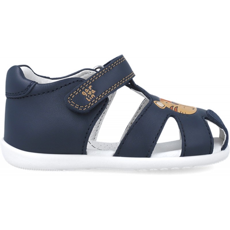 Garvalin 252316 Erste Schritte Tiger Babysandalen OCEAN_A183