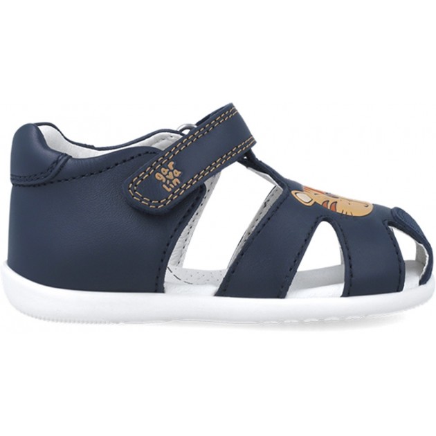 Garvalin 252316 Erste Schritte Tiger Babysandalen OCEAN_A183