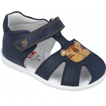 Garvalin 252316 Erste Schritte Tiger Babysandalen OCEAN_A183
