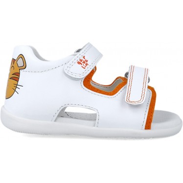 Garvalin 252317 Erste Schritte Tiger Sandalen für Jungen BLANCO_B050