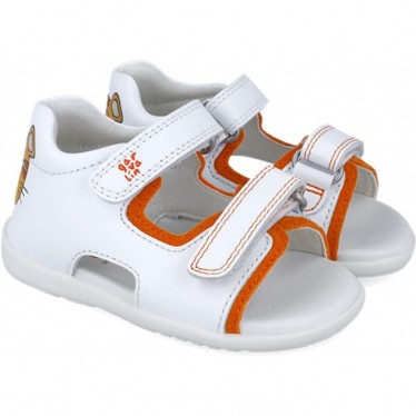 Garvalin 252317 Erste Schritte Tiger Sandalen für Jungen BLANCO_B050