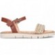 MTNG Siren 53248 Flache Sandalen für Damen NATURAL_CUERO