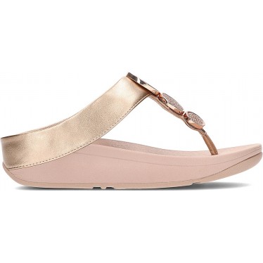 FitFlop HJ1 Halo Bead-Circle Metallic-Sandalen ROSE_GOLD