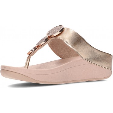 FitFlop HJ1 Halo Bead-Circle Metallic-Sandalen ROSE_GOLD