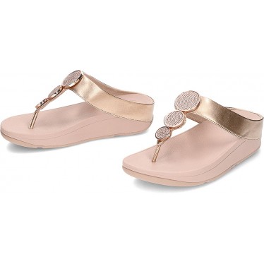 FitFlop HJ1 Halo Bead-Circle Metallic-Sandalen ROSE_GOLD