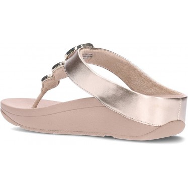 FitFlop HJ1 Halo Bead-Circle Metallic-Sandalen LATTE_BEIGE