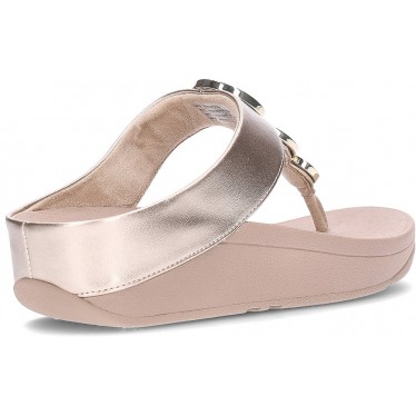 FitFlop HJ1 Halo Bead-Circle Metallic-Sandalen LATTE_BEIGE