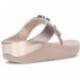FitFlop HJ1 Halo Bead-Circle Metallic-Sandalen LATTE_BEIGE