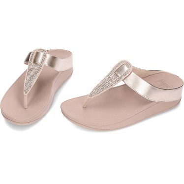 FITFLOP Fino Crystal-Detail IU2 Damen Flip-Flops LATTE_BEIGE