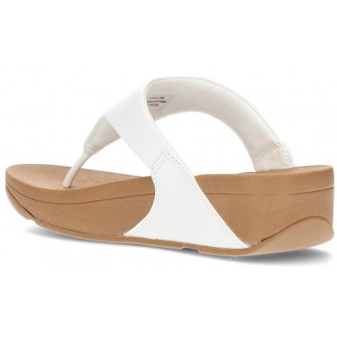 FITFLOP SANDALEN LULU LEDER TOEPOST WHITE