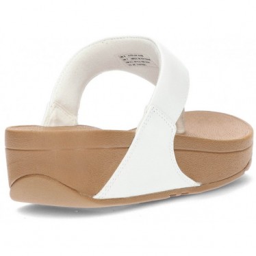 FITFLOP SANDALEN LULU LEDER TOEPOST WHITE