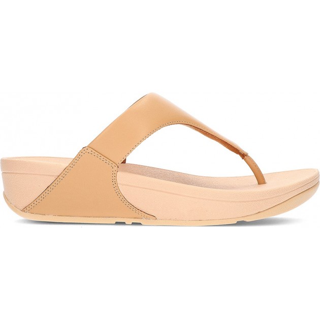 FITFLOP SANDALEN LULU LEDER TOEPOST BLUSH
