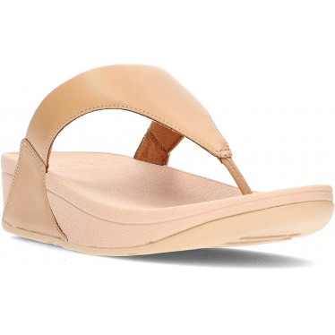 FITFLOP SANDALEN LULU LEDER TOEPOST BLUSH