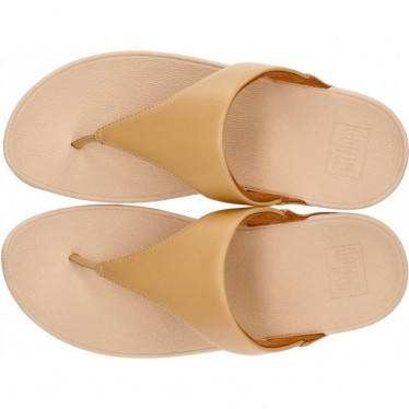 FITFLOP SANDALEN LULU LEDER TOEPOST BLUSH