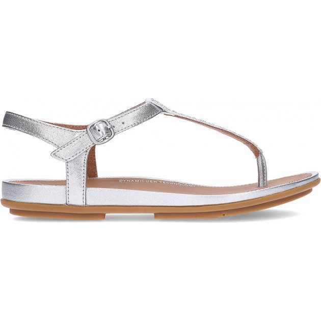 FITFLOP Gracie JA4 Damen Sandalen SILVER FITFLOP Gracie JA4 Damen Sandalen SILVER