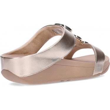 FITFLOP Halo Bead-Circle HJ2 Damen Sandale LATTE_BEIGE
