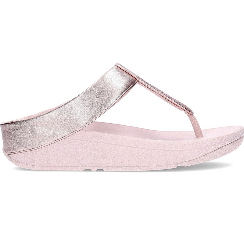 FITFLOP Fino Metallic IK5 Damen Sandale NUDE_ROSE