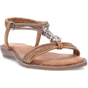 EXE 80137 Damensandalen STRASS_CAMEL