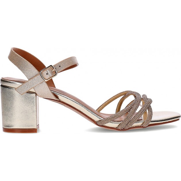 EXE 2572-Y08 Sandale mit Absatz STRASS_GOLD EXE 2572-Y08 Sandale mit Absatz STRASS_GOLD