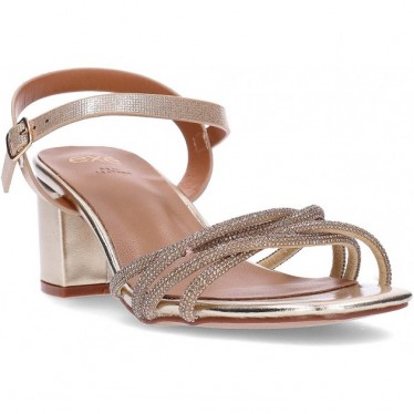 EXE 2572-Y08 Sandale mit Absatz STRASS_GOLD