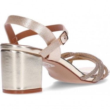 EXE 2572-Y08 Sandale mit Absatz STRASS_GOLD