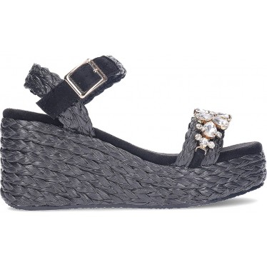 EXE L20970-EXE1 Damen Sandalen BLACK