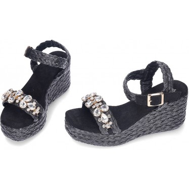 EXE L20970-EXE1 Damen Sandalen BLACK