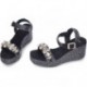 EXE L20970-EXE1 Damen Sandalen BLACK