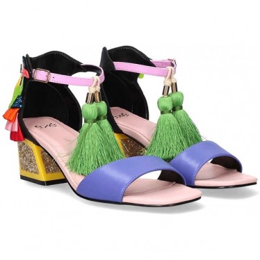 EXE LUISA210 SANDALEN BLACK_PURPLE