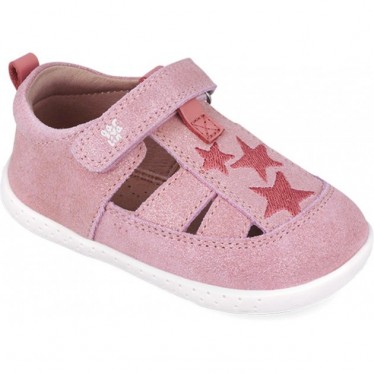 Respektvolle Sandale für Mädchen 252330 Barefoot Stars BARBY_A822