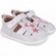 Respektvolle Sandale für Mädchen 252330 Barefoot Stars BLANCO_B050