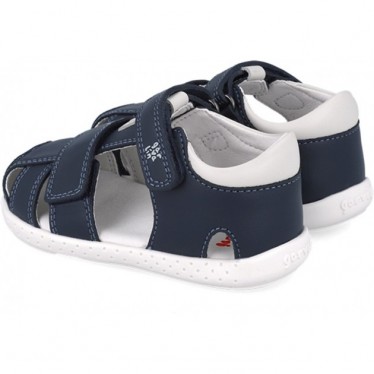 Garvalin 252327 Barefoot Soft Respectful Sandale für Jungen OCEAN_A183